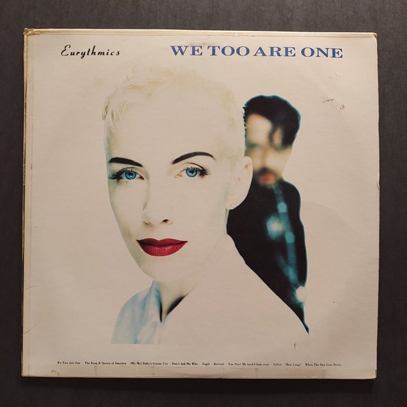 Eurythmics - We Too Are One Electric Synth Pop Music Vinyl LP Arista AL-8626 - Picture 1 of 4